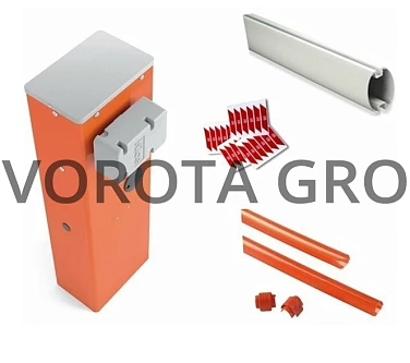 Комплект шлагбаума со стрелой 4 м WIDES4KIT1, серия WIDE S